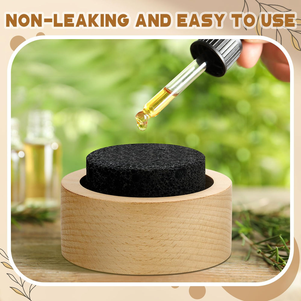 Diffuser placed in a small bedroom for calming aroma