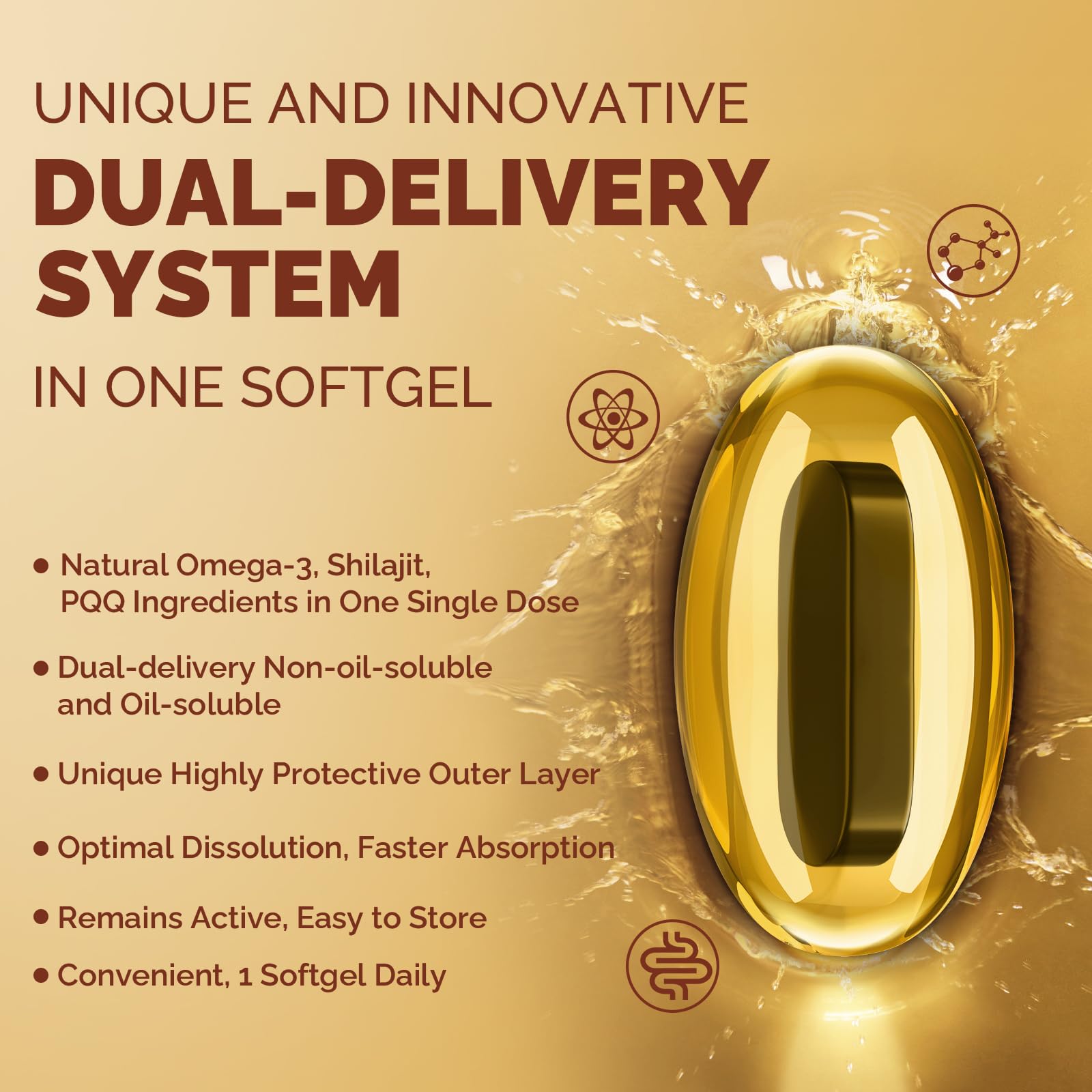 Ciaceae Shilajit 300mg visual highlighting energy-enhancing extract.