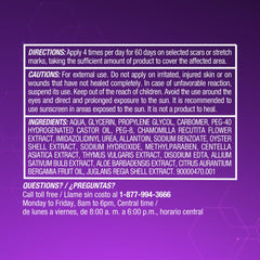 Cicatricure Advanced Scar Gel burn-scar focus demonstrates healing support for injuries