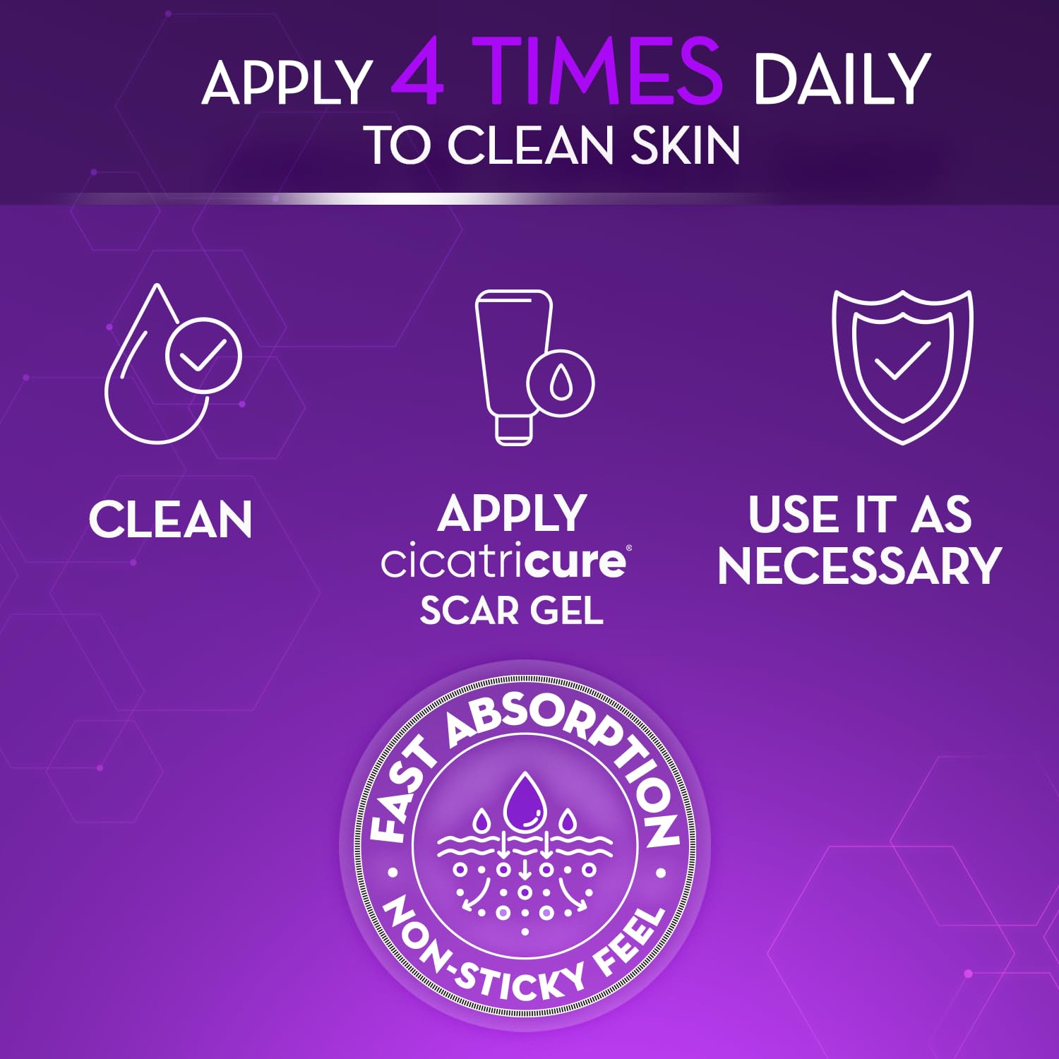 Cicatricure Advanced Scar Gel stretch-marks focus shows color and texture improvement potential
