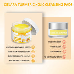 CIELARA pad texture highlighting gentle exfoliation surface