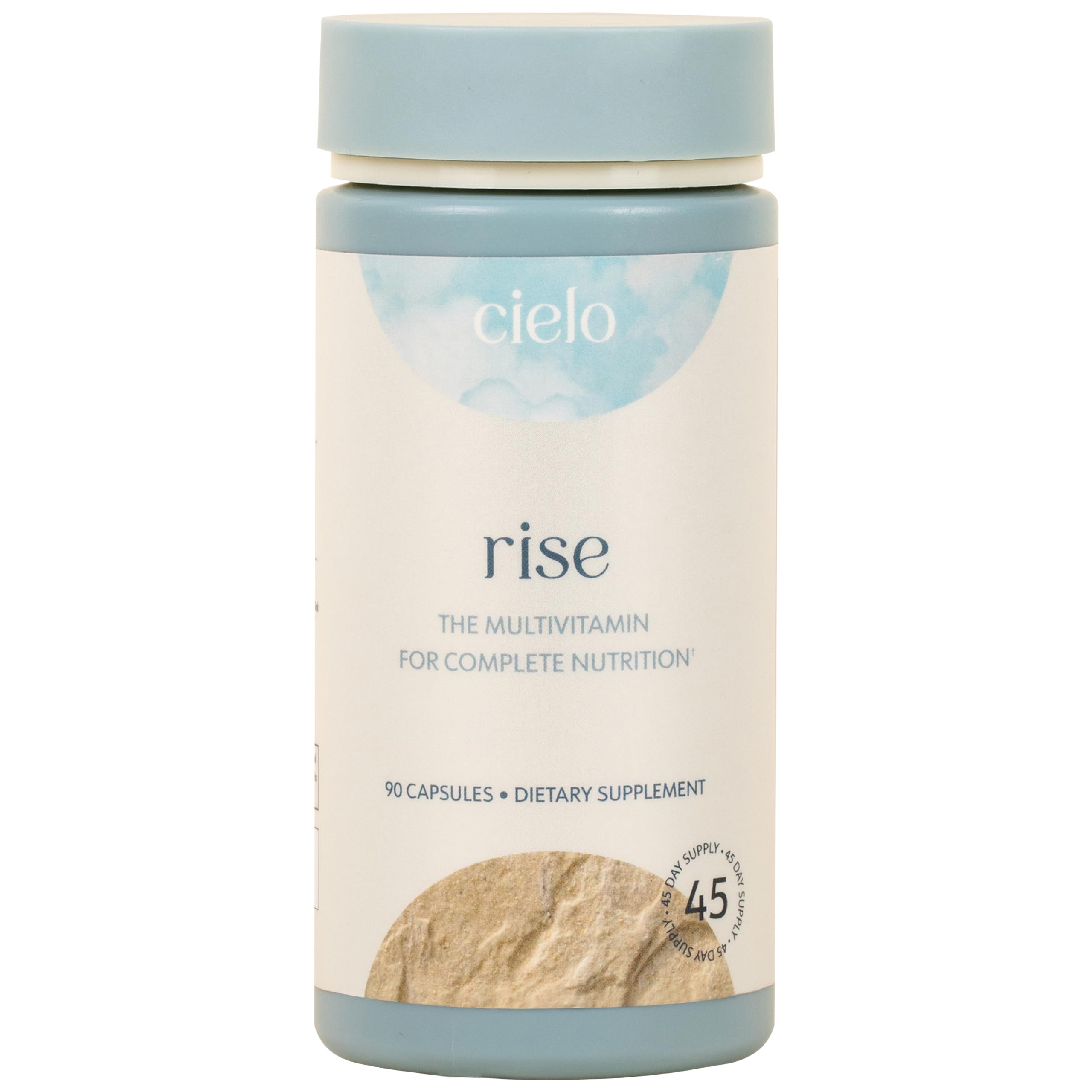 Cielo Rise multivitamin bottle front view