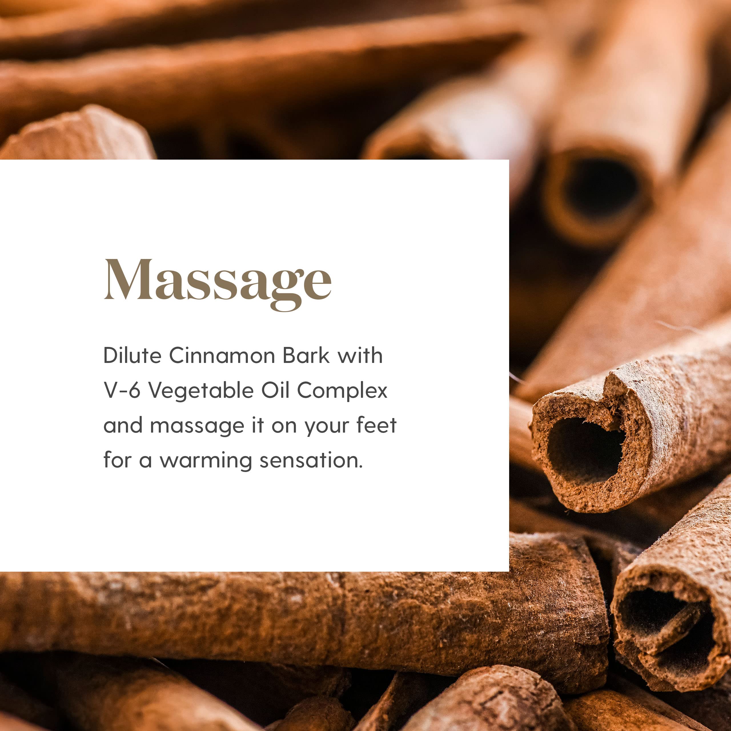 Diffuser releasing Cinnamon Bark aroma