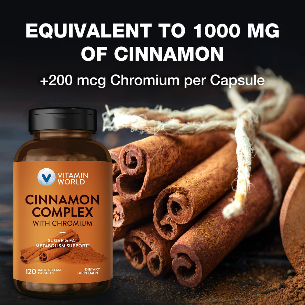 Gluten-free claim on Cinnamon Complex with Chromium packaging