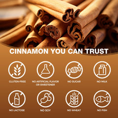 Top view of Cinnamon Complex with Chromium packaging