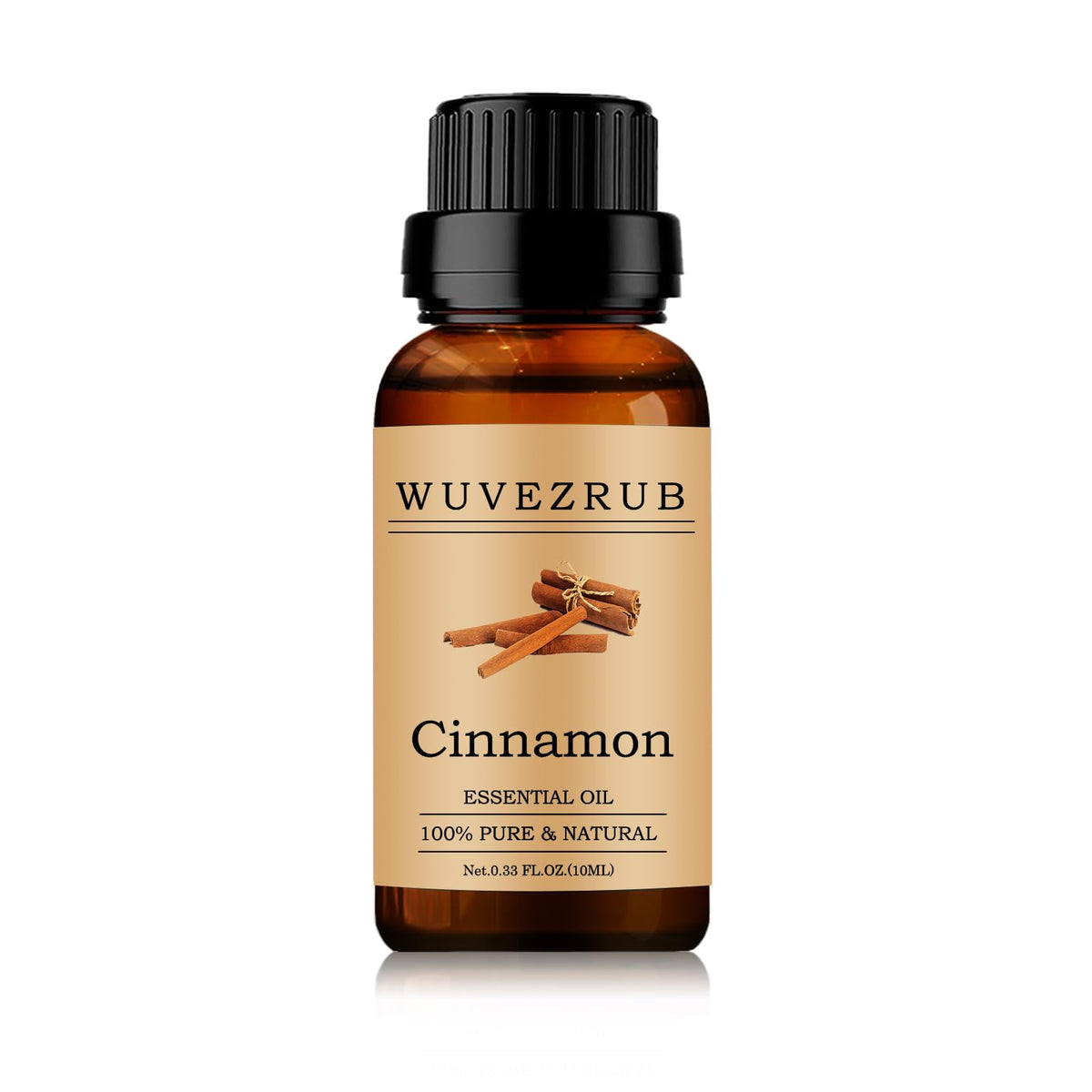 10ml bottle of 100% pure cinnamon essential oil