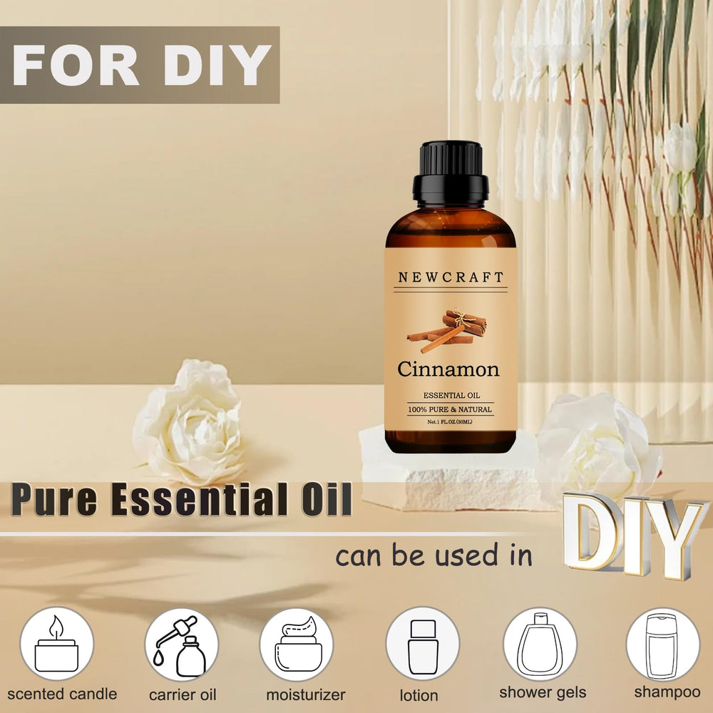 Cinnamon essential oil added to skincare routine