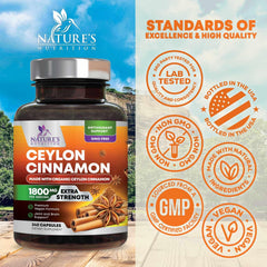 Antioxidant cinnamon capsules for immune support