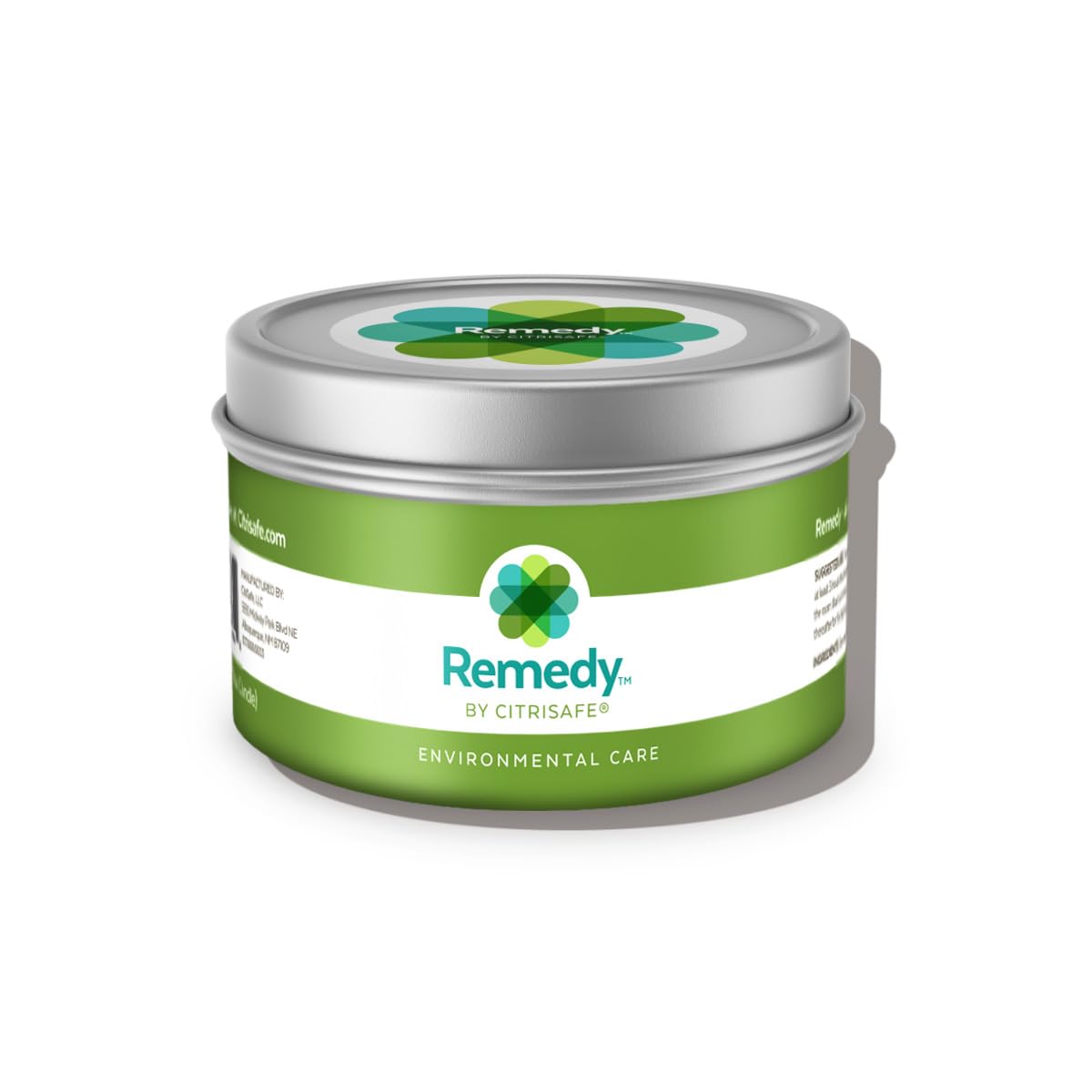 Front view of CitriSafe Remedy Environmental Candle 5oz