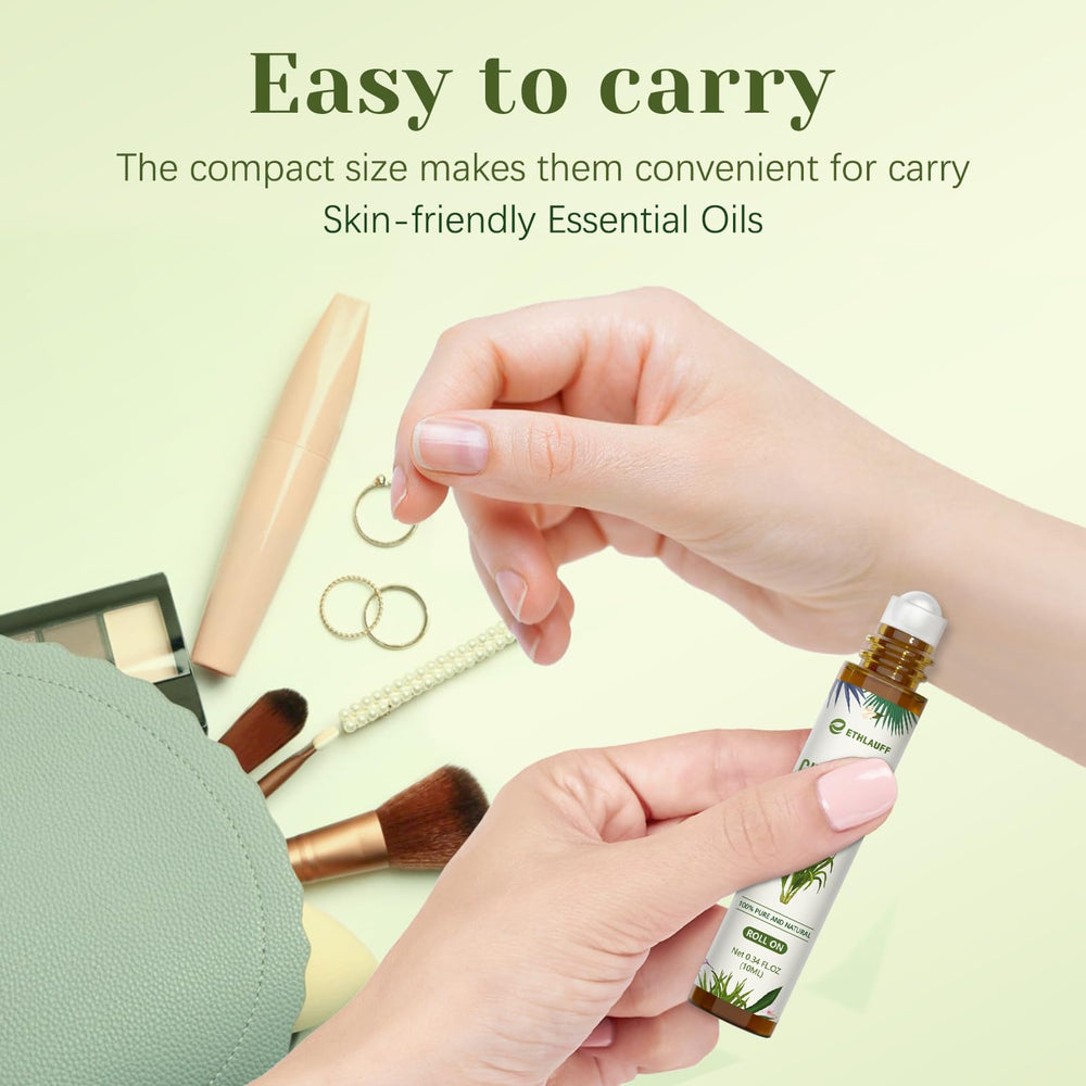 Wellness and relaxation with citronella aromatherapy roll-on