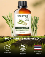 Citronella essential oil used in a diffuser for room fragrance