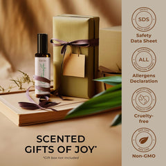 Non-greasy, skin-nourishing formula being absorbed