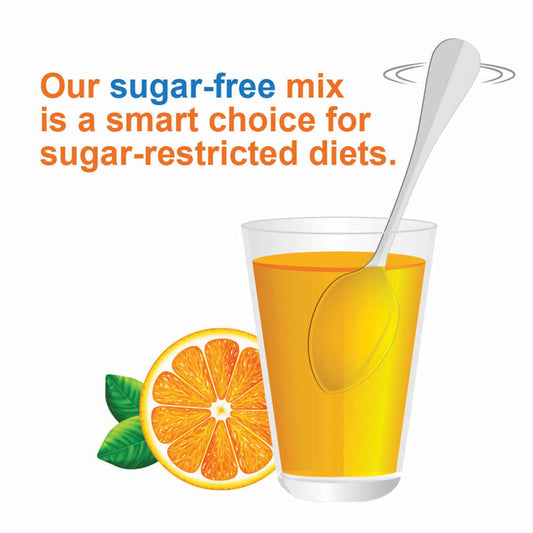 Orange flavor Citrucel Sugar Free Fiber Powder with scoop