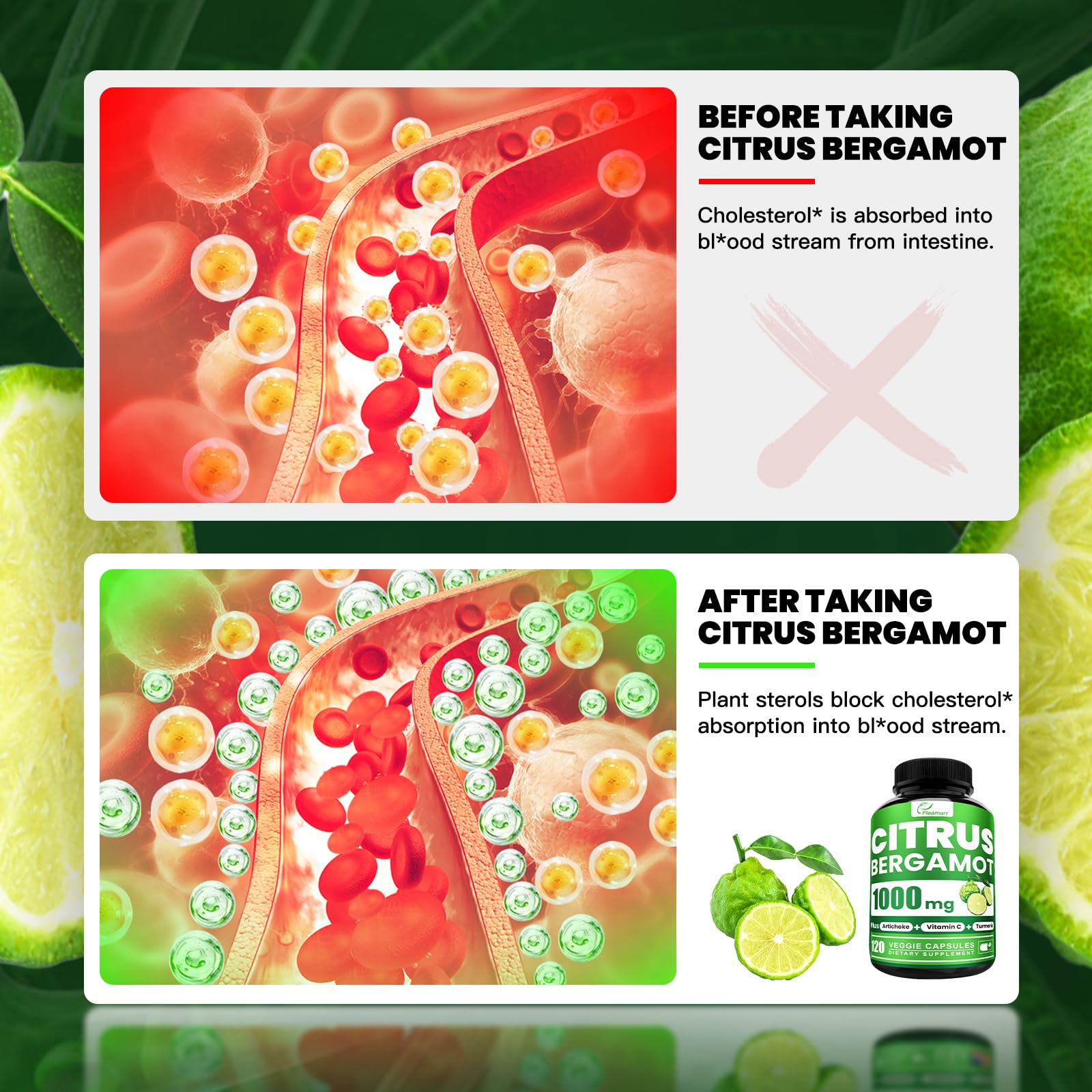 Citrus bergamot sourced from Italian farms