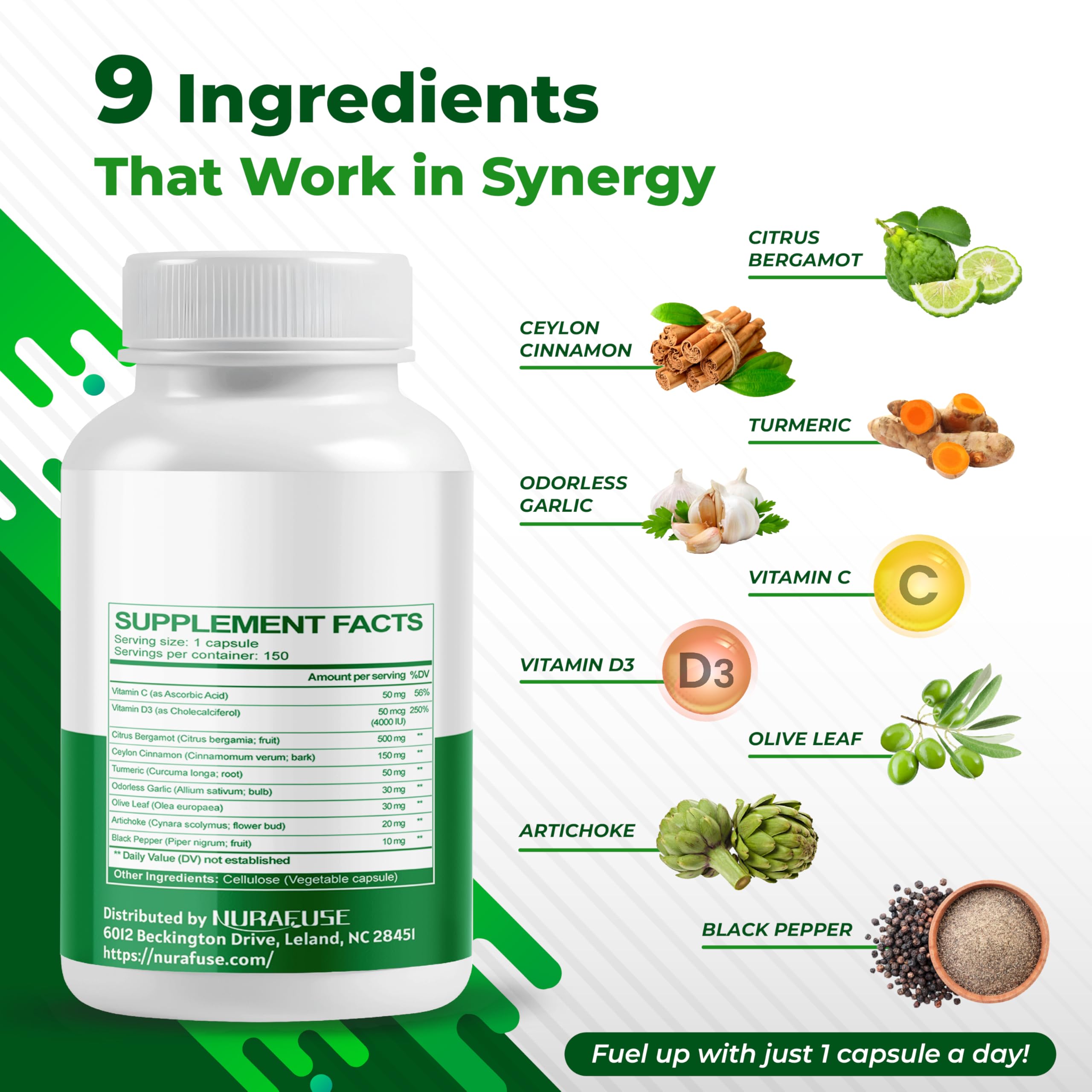 Citrus Bergamot 9-in-1 capsules