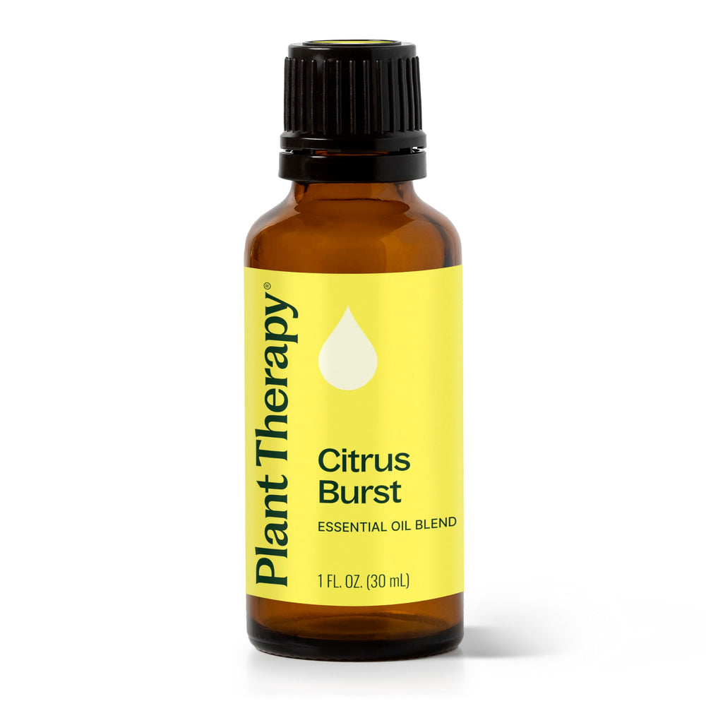 Plant Therapy Citrus Burst Essential Oil Blend 30 mL bottle with label front