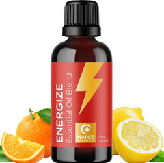 Bottle of Citrus Essential Oils Diffuser Blend with Lemon, Orange, and Lime
