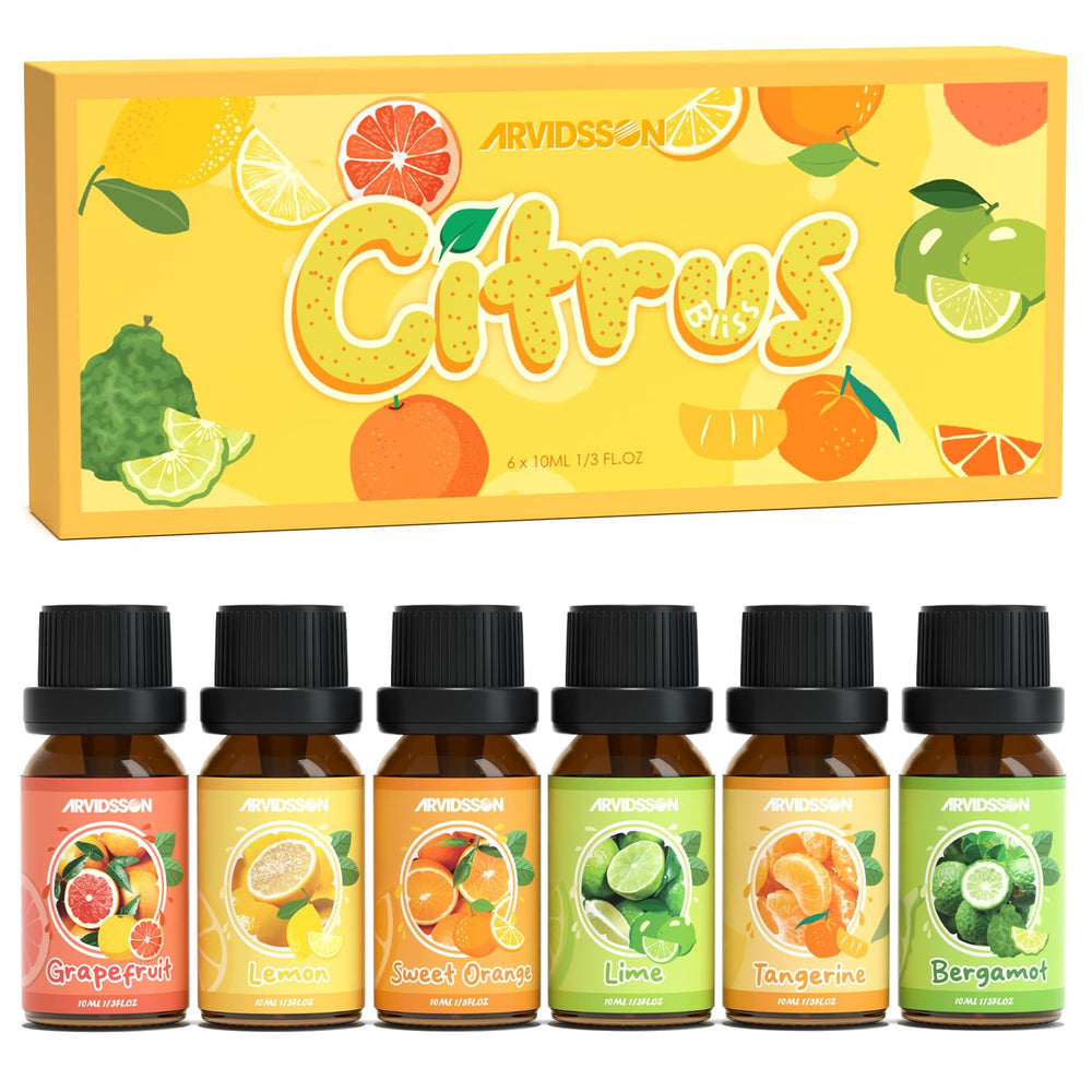 Grapefruit essential oil bottle