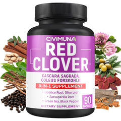 Hero image of CIVIMUNA Red Clover Capsules bottle