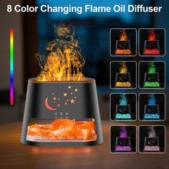 cjc diffuser salt-rock-pink-crystals; Himalayan salt for calming ambience and ionization.