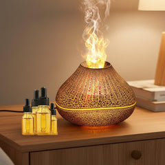 CJC volcano diffuser front view for cozy room ambiance