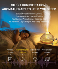 CJC volcano diffuser nightlight mode supports bedtime routines