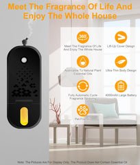 CJC Waterless Diffuser ships without oil included for fragrance customization