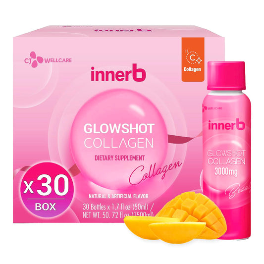 CJ Wellcare Innerb GlowShot Collagen bottle front label