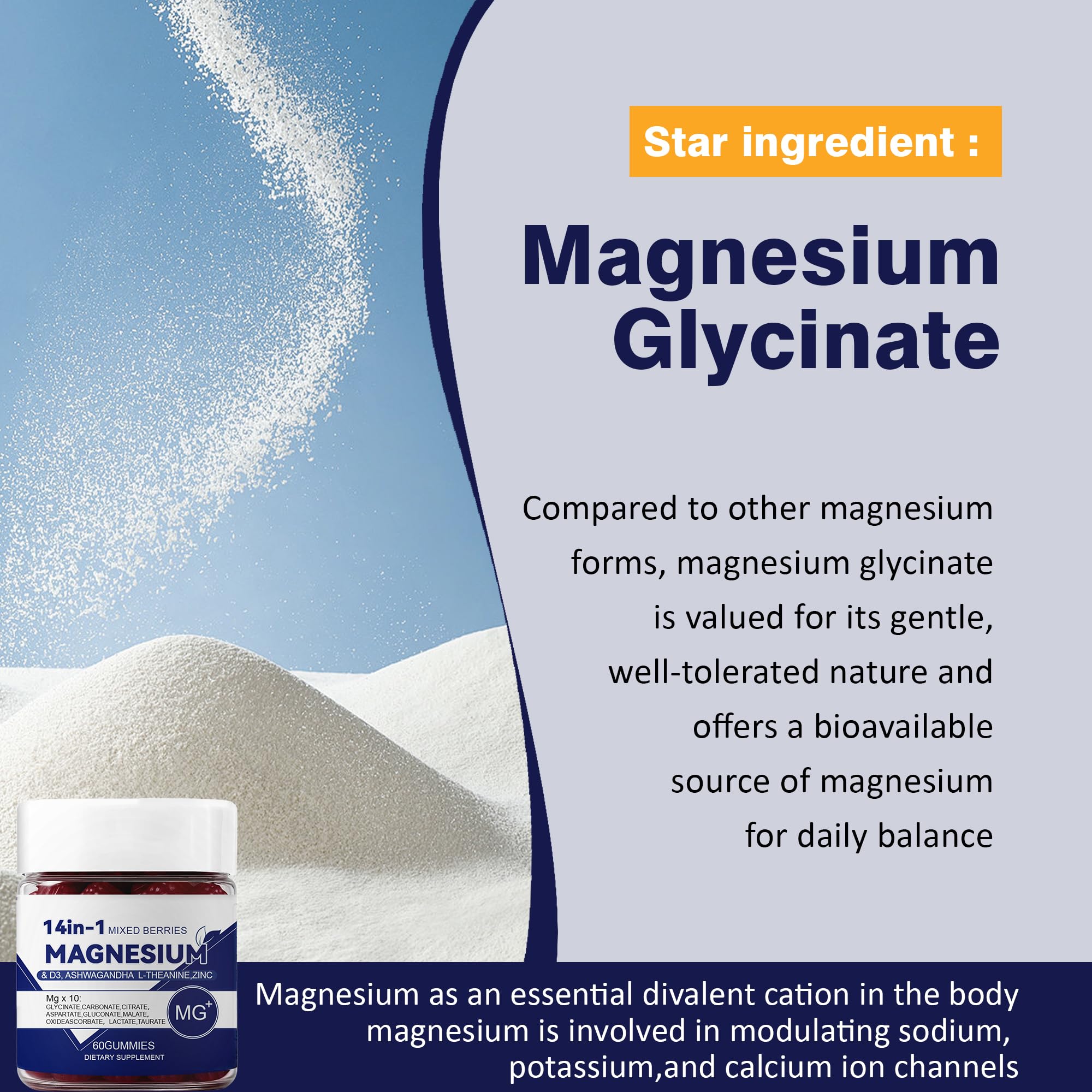 Vitamin D3 and Zinc included in CKPCKP magnesium gummies