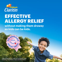 Claritin 8 fl oz bottle ready for daily use.