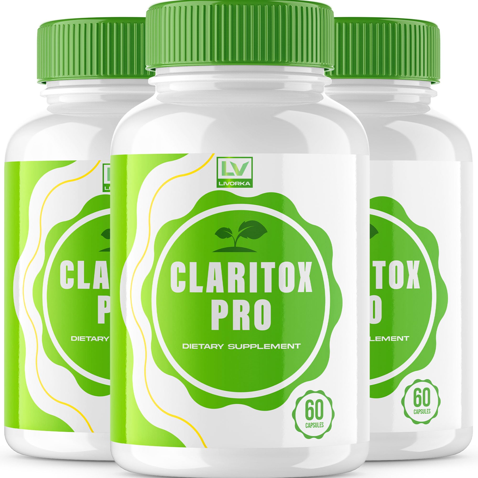 Claritox Pro 3 Pack bottle with front label