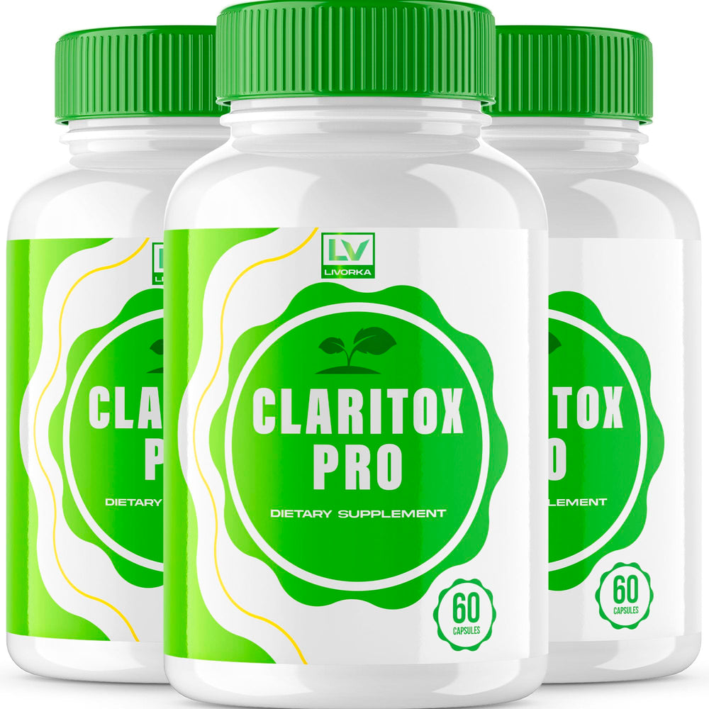 Claritox Pro 3 Pack bottle with front label