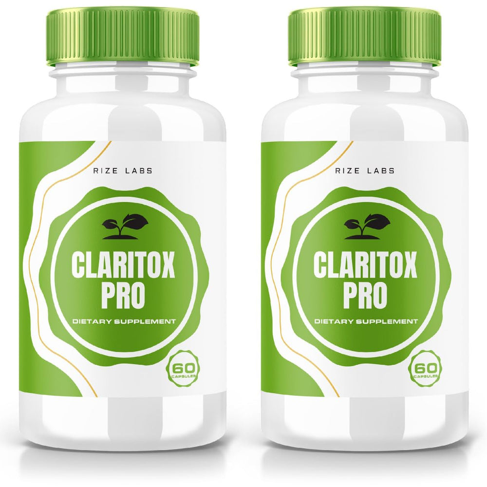 Claritox Pro bottle with 2-pack packaging