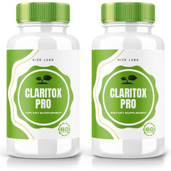 Claritox Pro bottle with 2-pack packaging