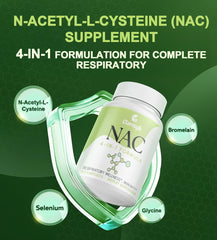 90-count Clarusph NAC bottle on a wooden surface