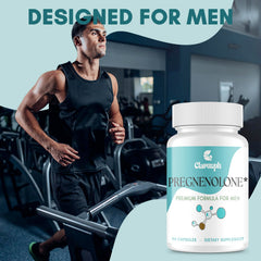 Active male lifestyle with Clarusph Pregnenolone 50mg and DHEA 25mg