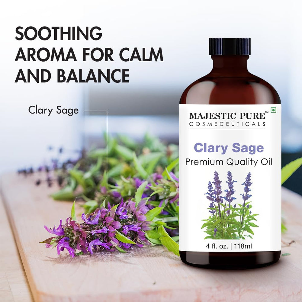 Clary Sage essential oil used in diffusers for aromatherapy