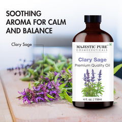 Clary Sage essential oil used in diffusers for aromatherapy