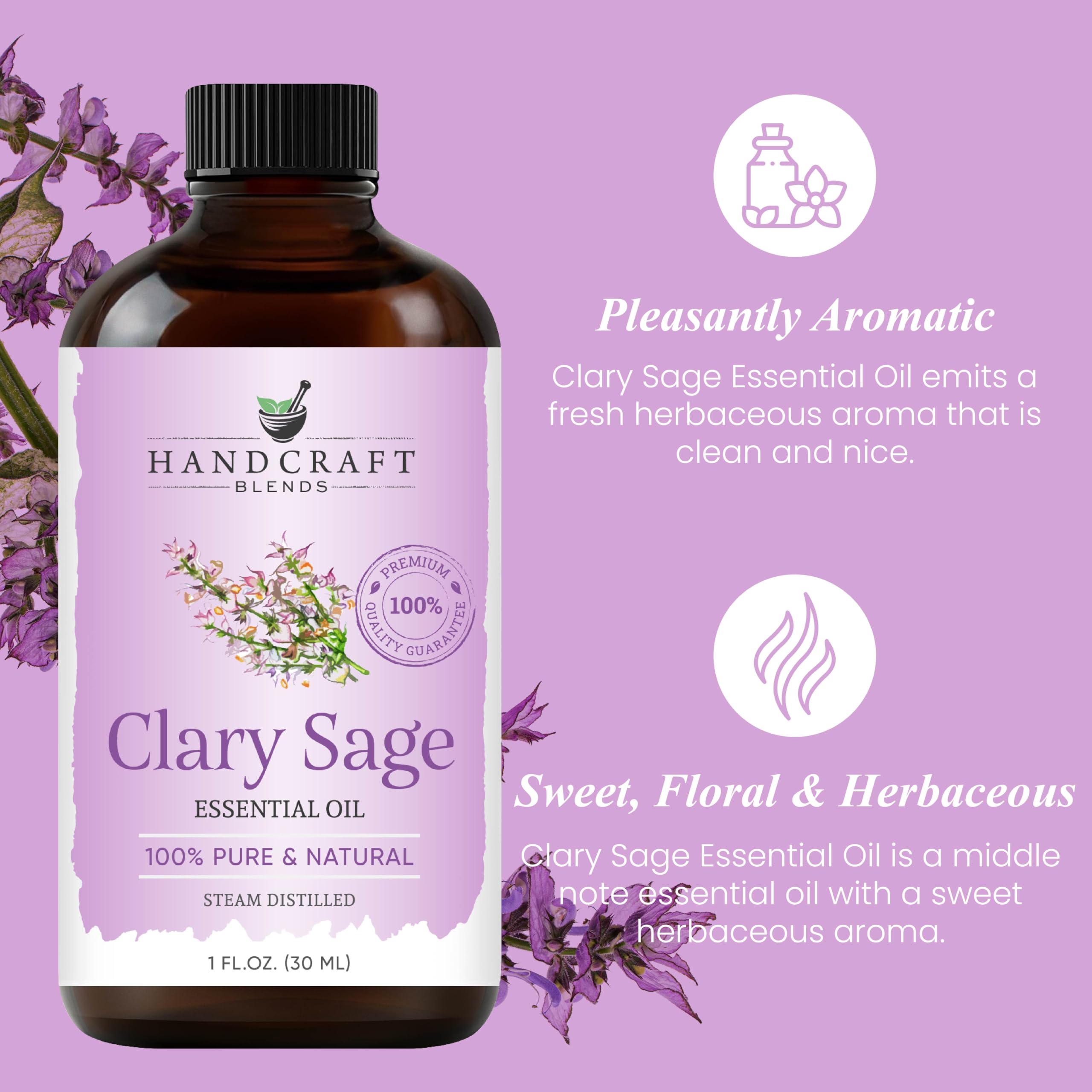 Clary Sage essential oil for skincare