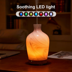 Close-up of 160ml diffuser vase and mist outlet