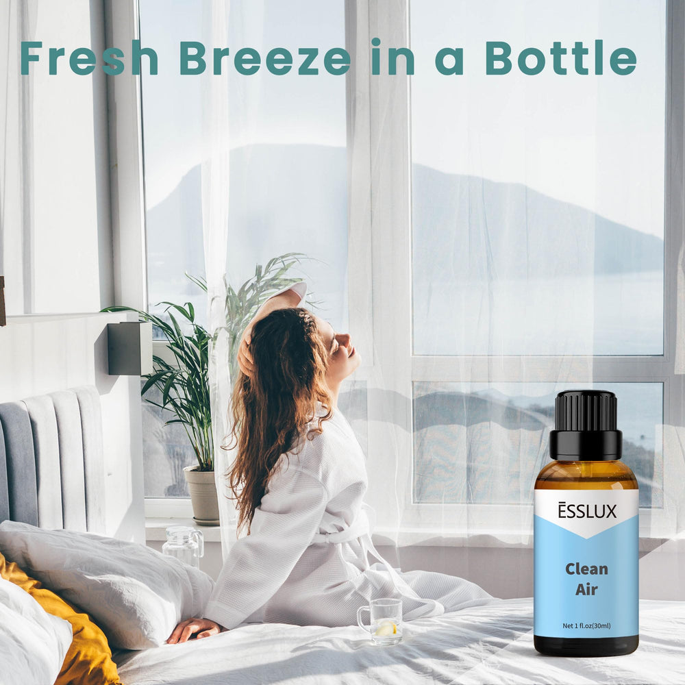 Diffuser setup with ESSLUX Clean Air Fragrance Oil