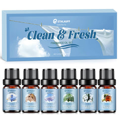 Clean Essential Oils Set – 6-pack packaging