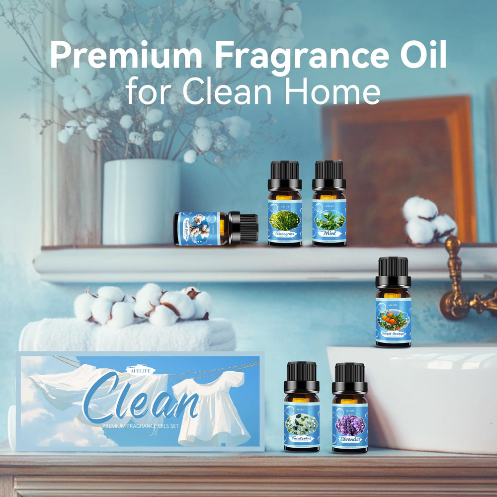 Sweet orange essential oil bottle from six-pack set