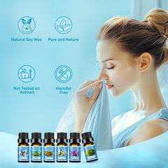 Clean Cotton fragrance oil bottle from six-pack set