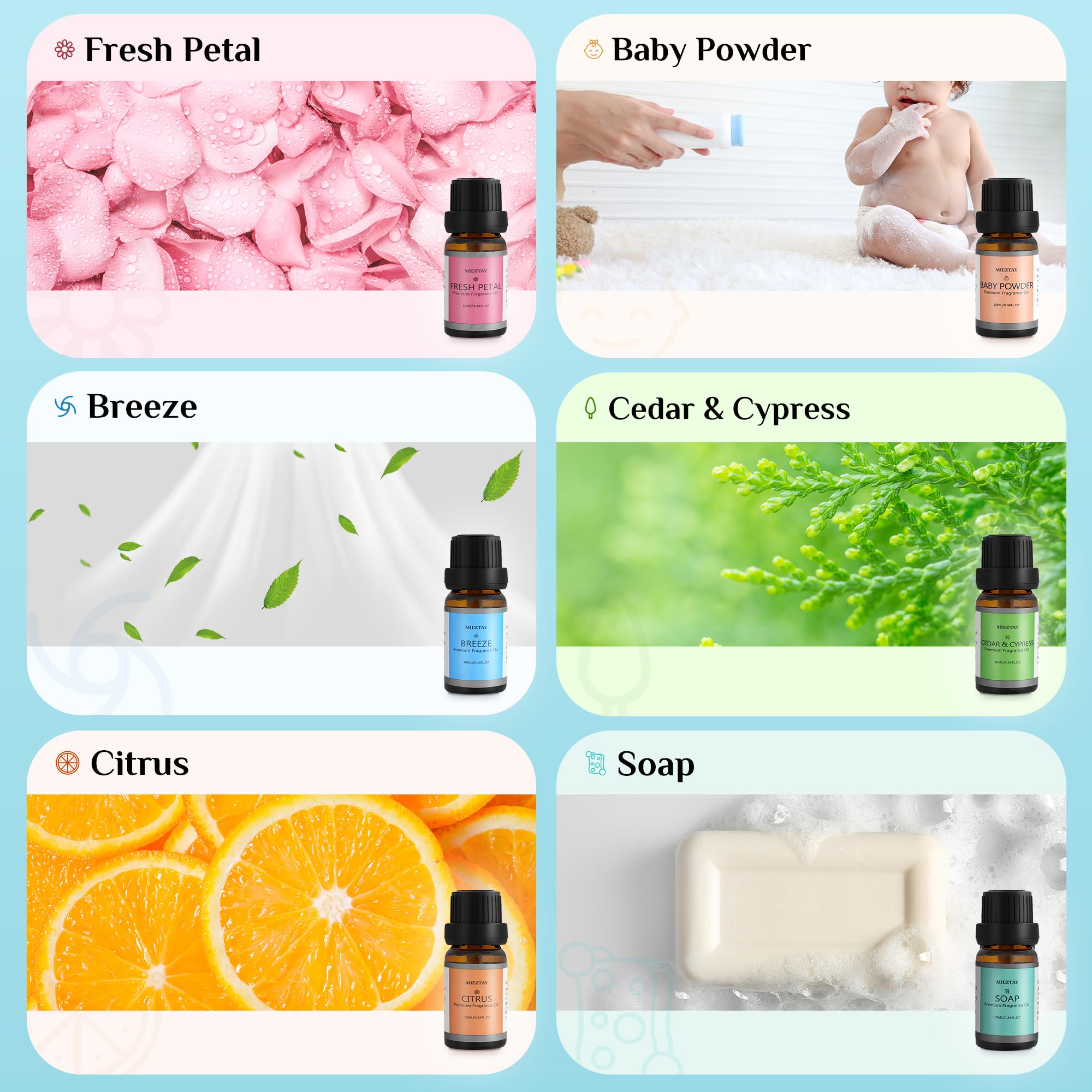 Breeze fragrance oil bottle (10ml)