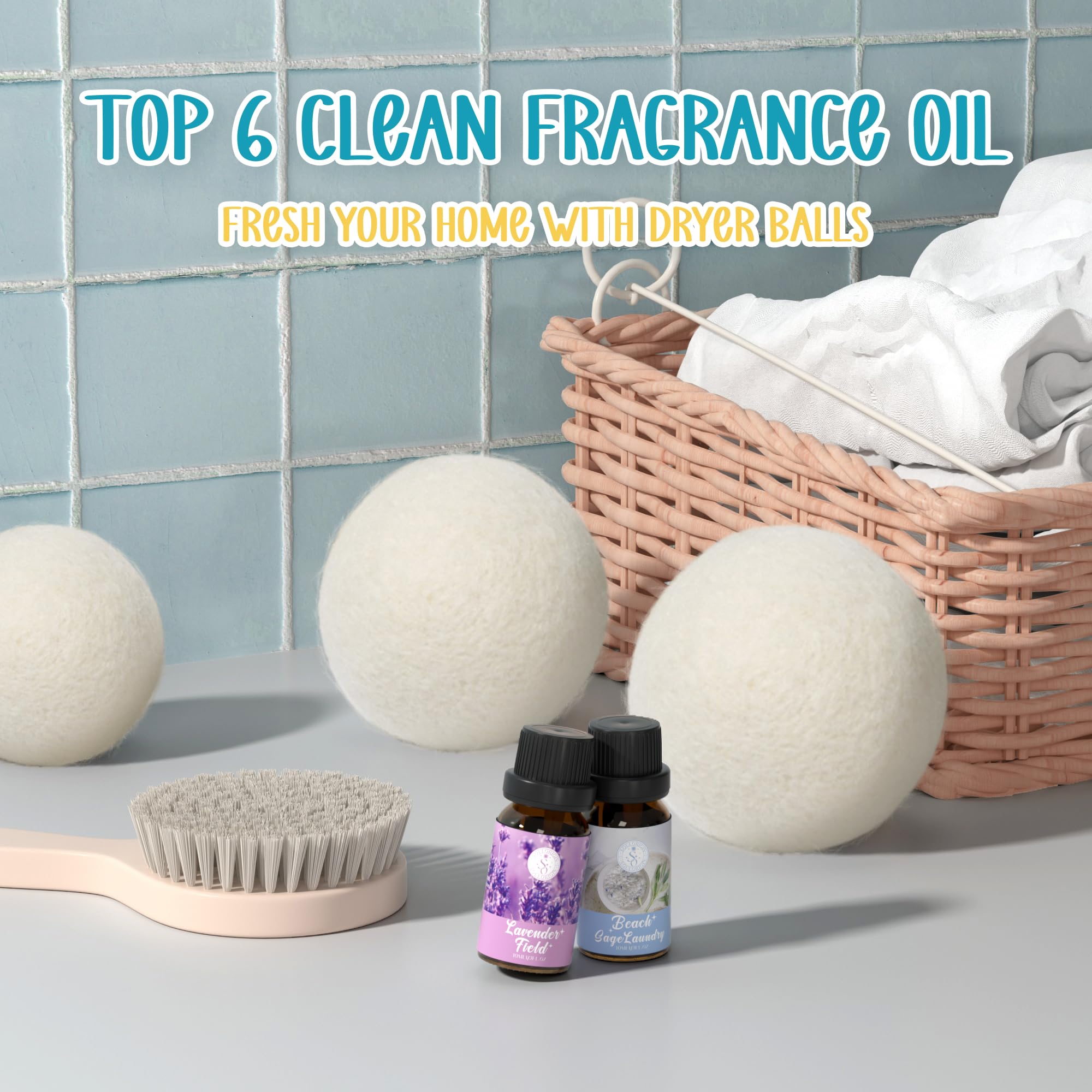 Fresh Cotton fragrance oil 10ml from Clean Essential Oils Set