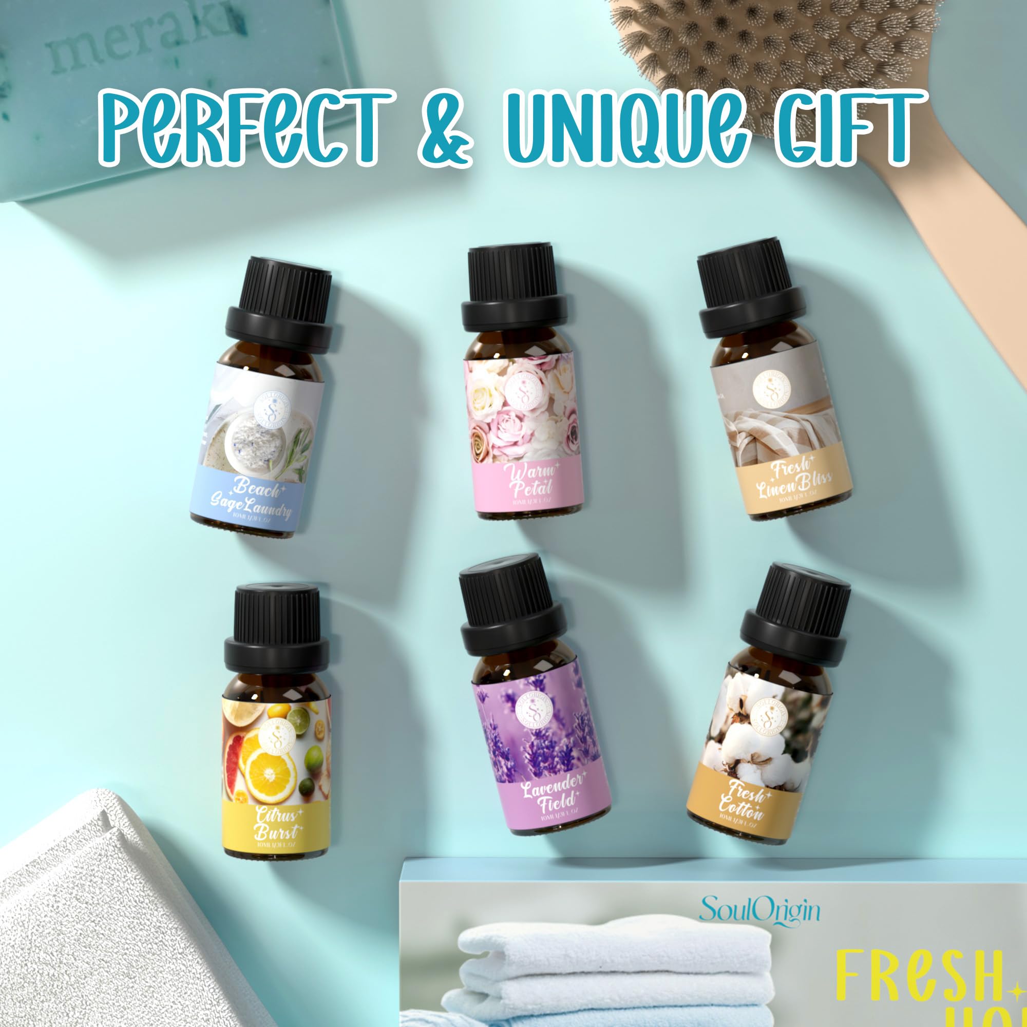 Warm Petals fragrance oil 10ml from Clean Essential Oils Set