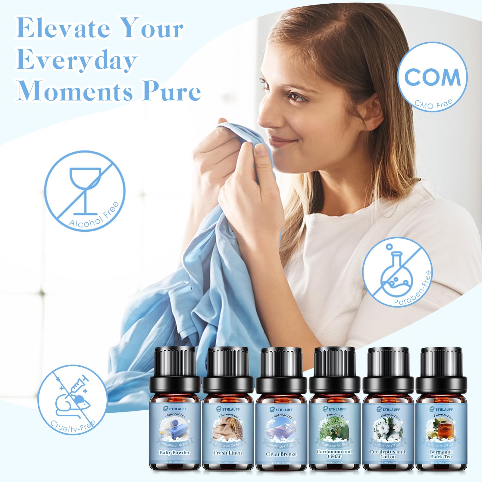 Baby Powder fragrance oil bottle