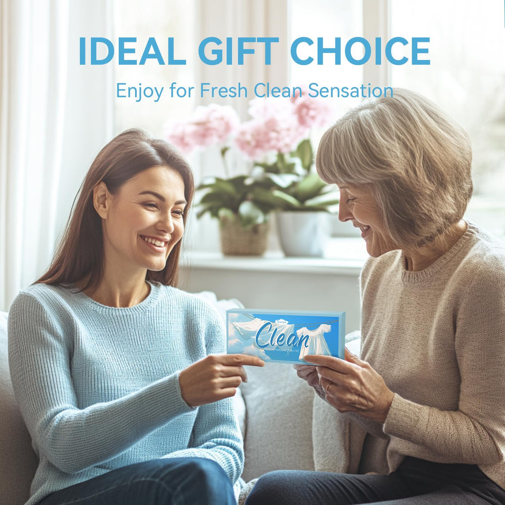 Gift-ready packaging for Clean Essential Oils Set
