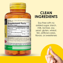 Clean ingredients banner indicating no artificial colors or flavors